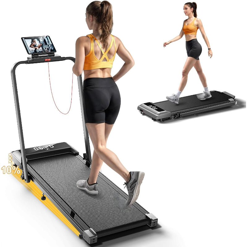 2‑in‑1 Incline Under‑Desk Walking Pad