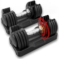 2‑Pack Quick‑Adjust Home Dumbbell Set