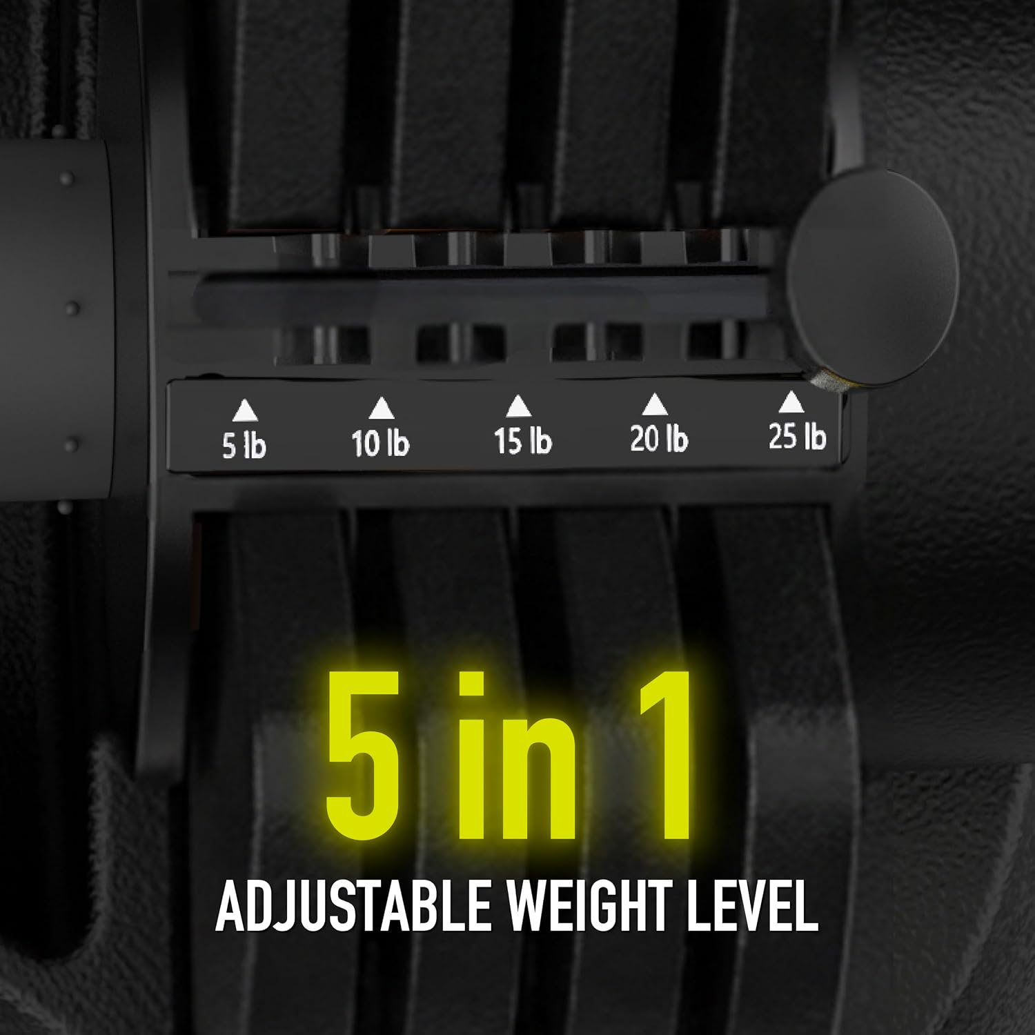 Adjustable Dial Dumbbell Set with Storage Box
