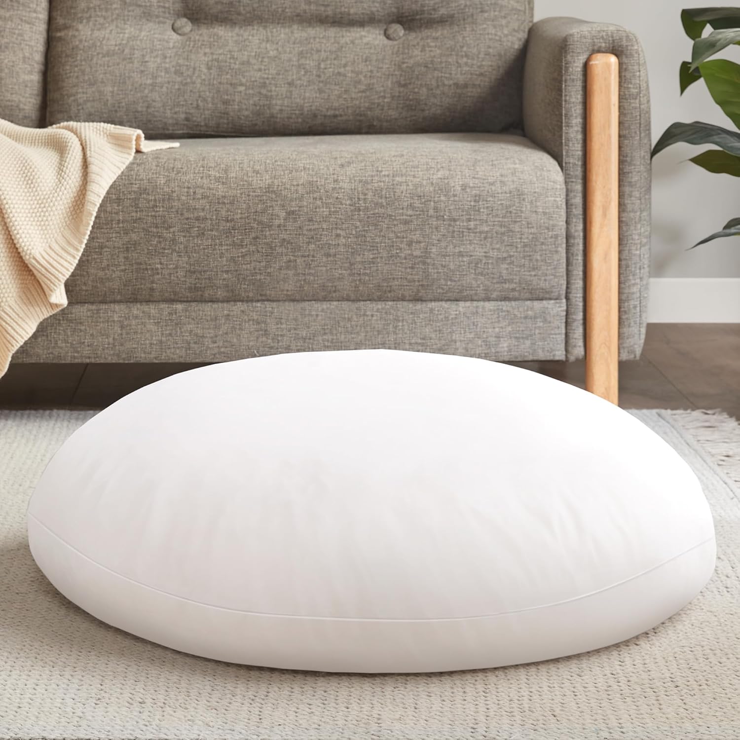 Round Large Adult Meditation Floor Cushion Insert