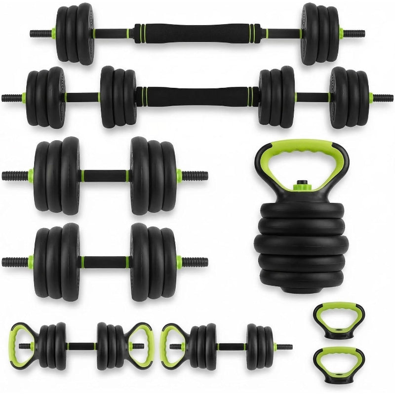 4‑in‑1 Multi‑Purpose Adjustable Dumbbell Set