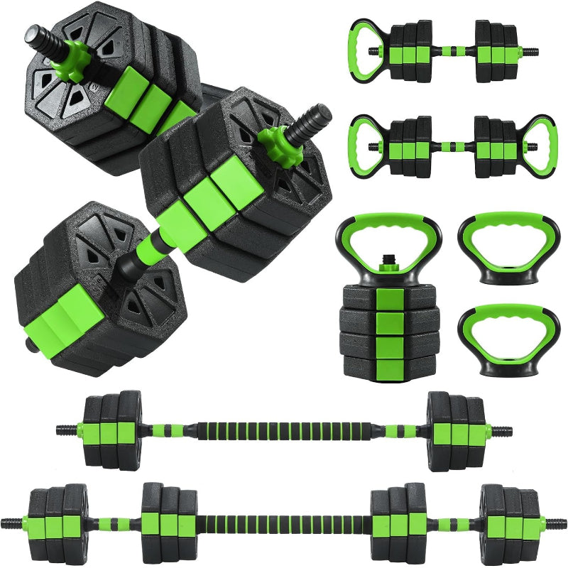 4‑in‑1 Multi‑Function Adjustable Dumbbell Set