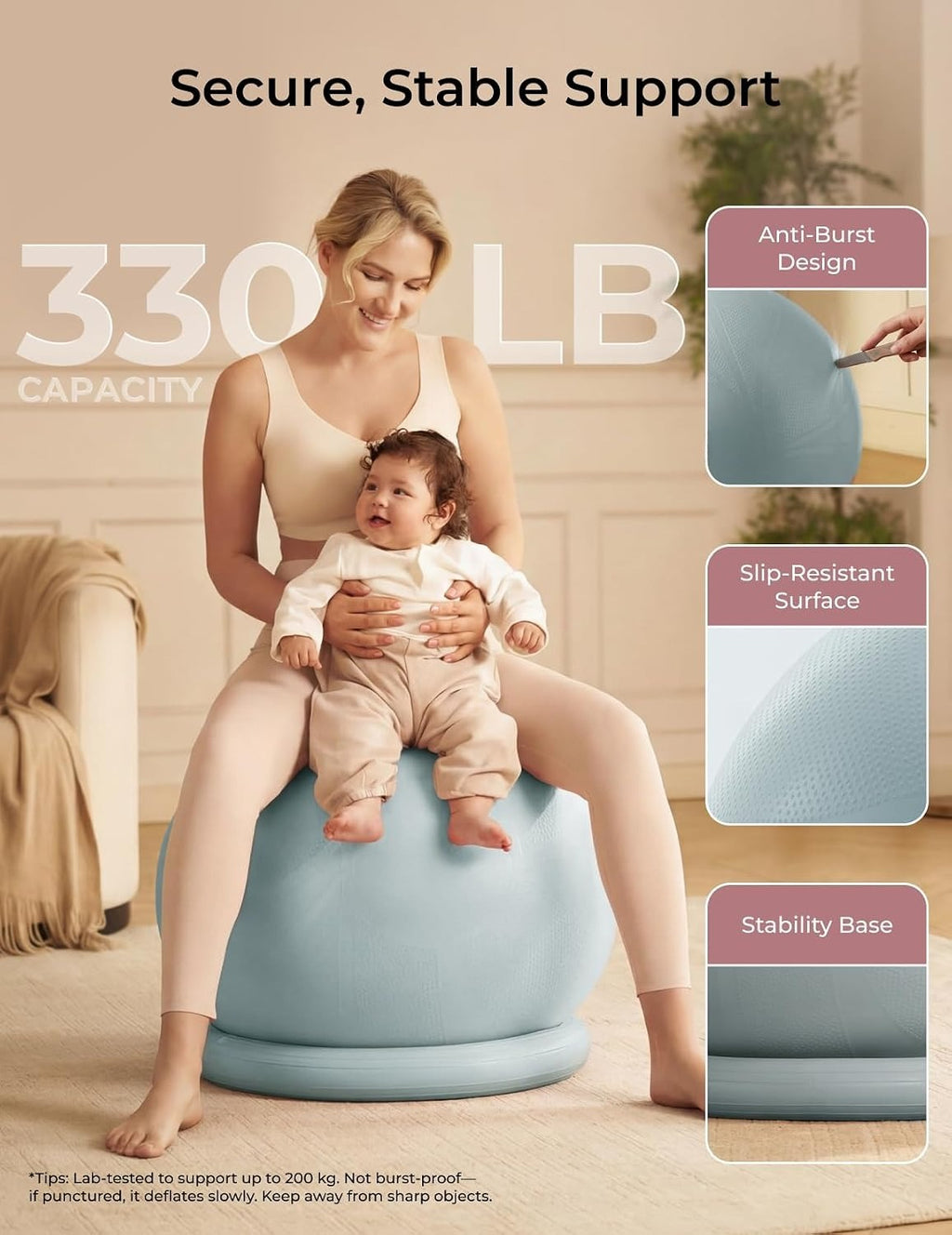 Pregnancy Birthing Ball Set with App Courses