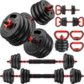 5‑in‑1 Adjustable Dumbbell Set with Connector