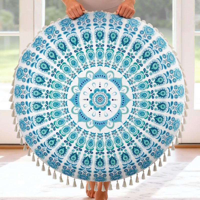 Velvet Large Meditation Floor Cushion Pillow